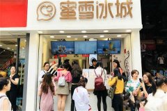 开一家蜜雪冰城加盟店需要多少钱？开店费用明